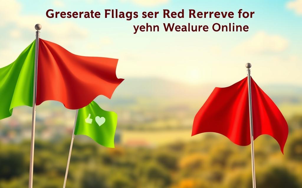 Green Flags and Red Flags to Watch for When Dating Online